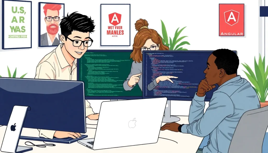 angular web development services